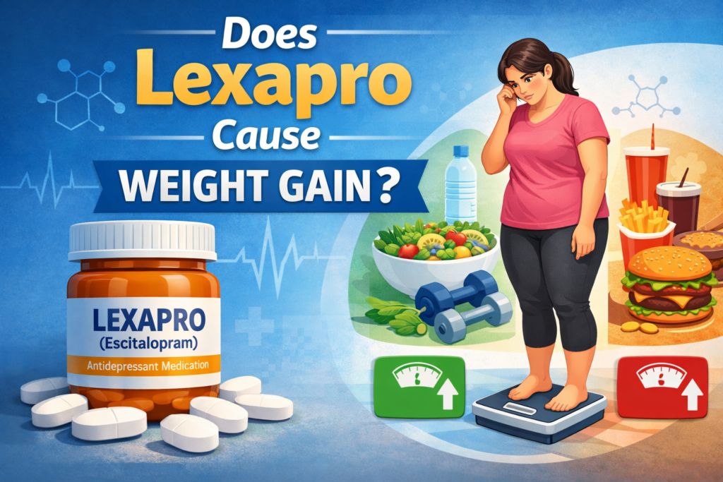 Does Lexapro Cause Weight Gain? lexapro and weight gain concerns